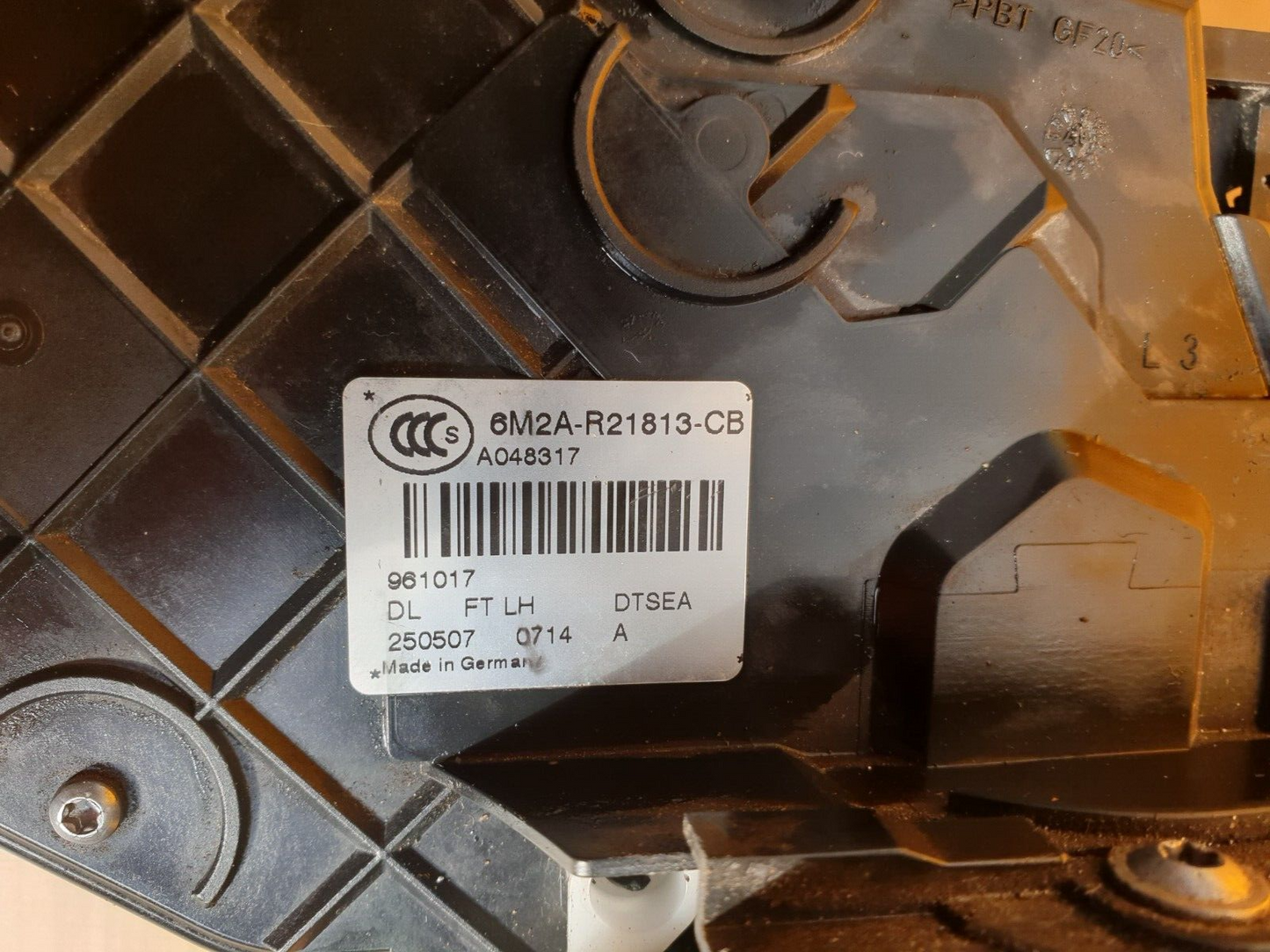 ✅2007 FORD MONDEO MK4 2.5P FRONT LEFT DOOR LOCK 6M2A-R21813-CB + WARRANTY A085 - Image 10