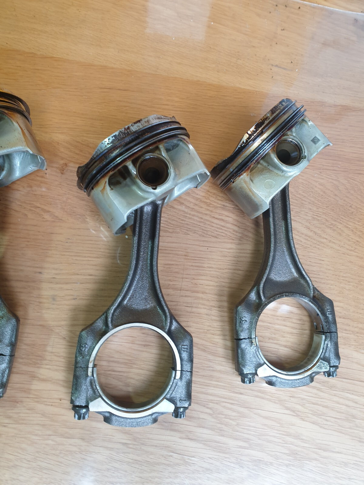 BMW 550I F11 M SPORT 4.4 PETROL 2014 PISTONS AND CONROD 1x 89L106 Warranty A153 - Image 8