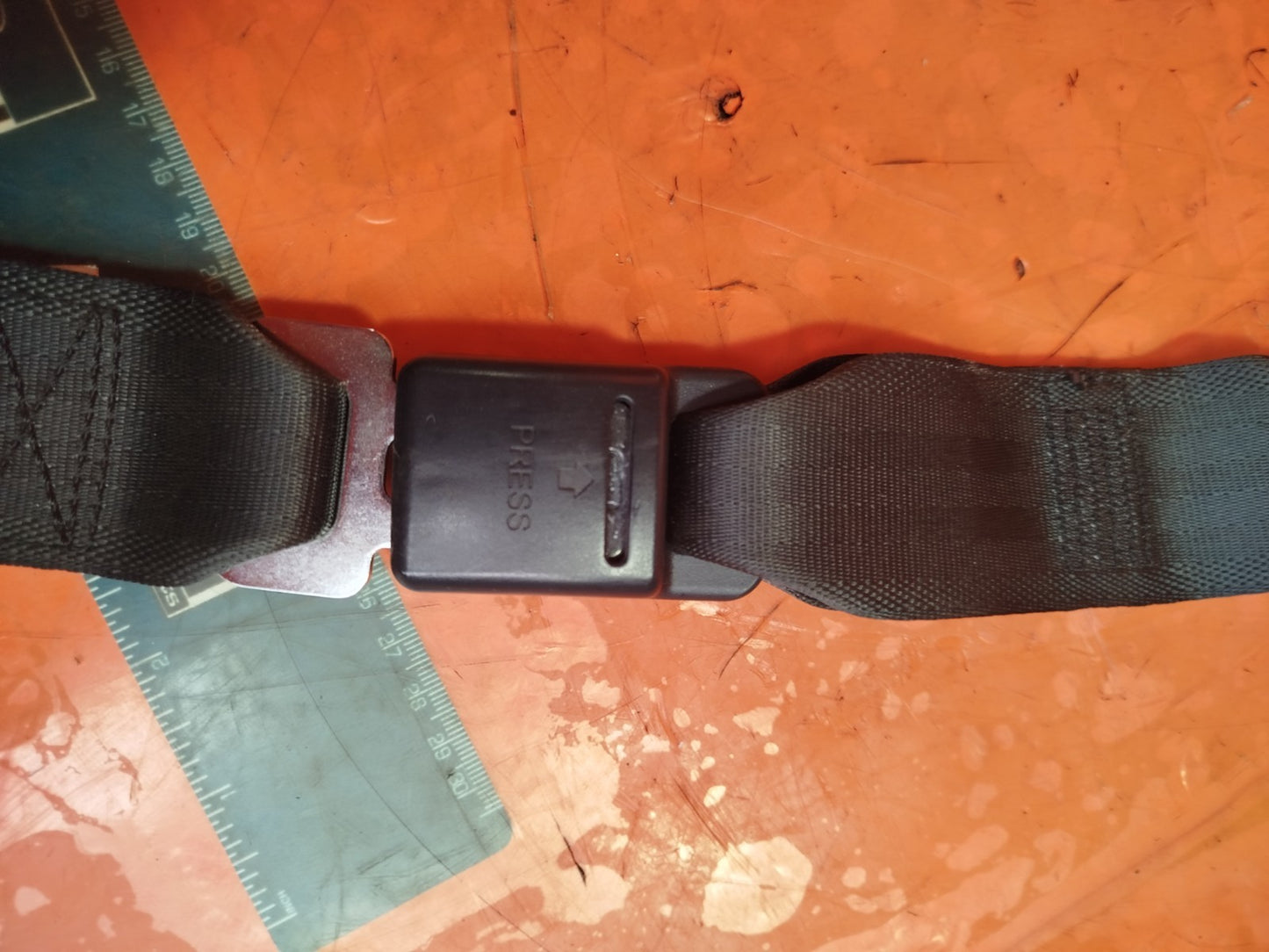 ✅SSANGYONG TIVOLI ELX REAR CENTRE MIDDLE SEAT BELT 75605-35000 Warranty xAA - Image 11