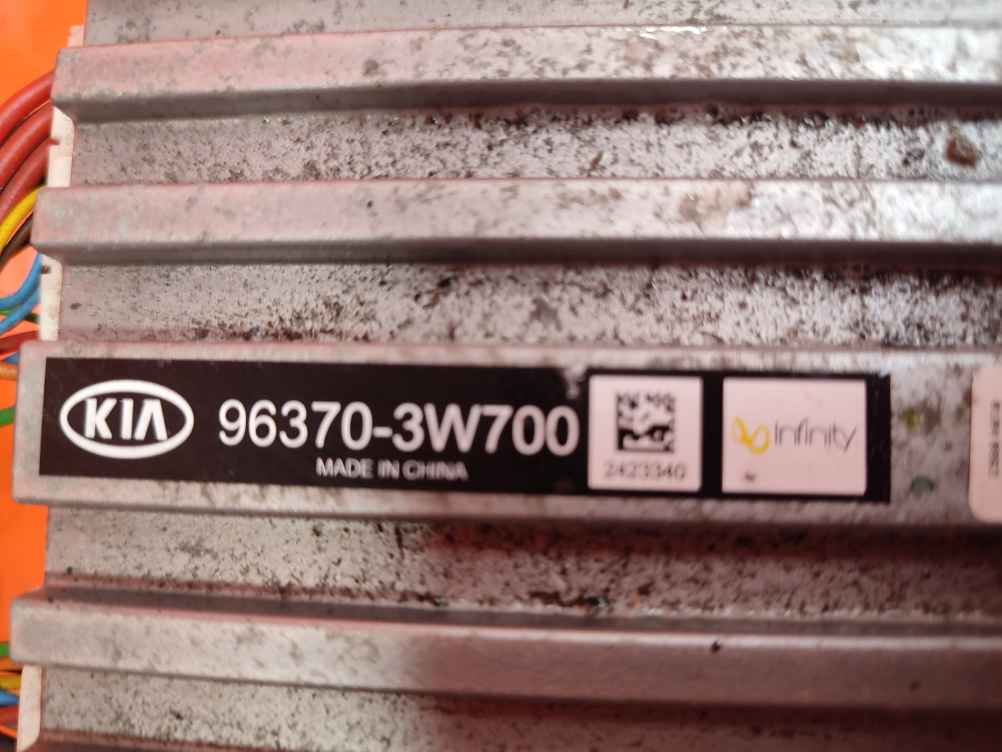 ✅KIA SPORTAGE 4 1.7 DIESEL 2014 HARMON AMPLIFIER 96370-3W700 Warranty A287 - Image 2