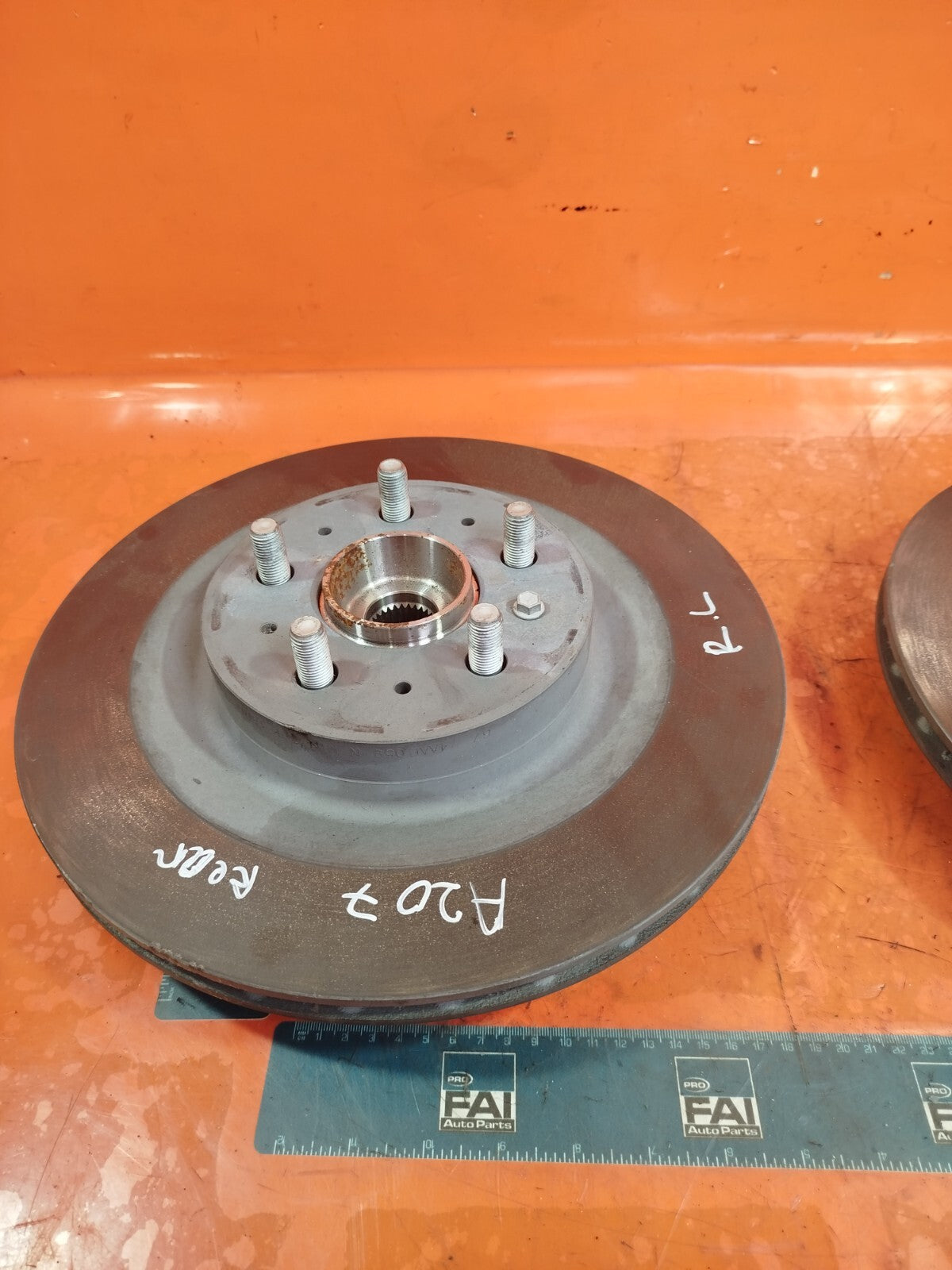 ✅2024 TESLA MODEL 3 LONG REAR BRAKE DISC PAIR 1188632-00-C + WARRANTY A207 - Image 7