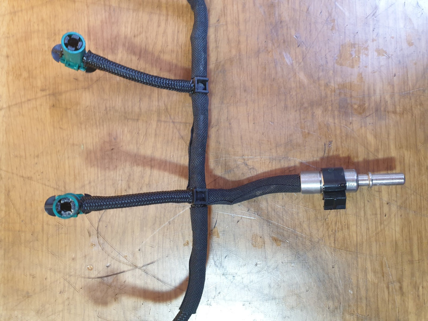 LAND ROVER DISCOVERY L550 2.2 DIESEL 2015 FUEL INJECTOR LEAK OFF RETURN PIPE - Image 7
