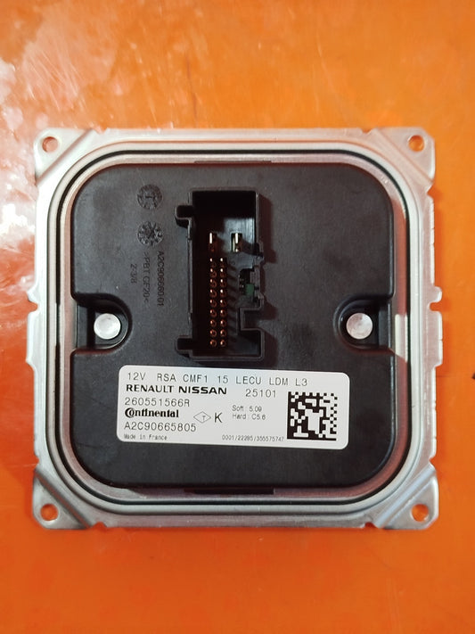 ✅RENAULT CLIO V 1.6 PETROL 2025 HEADLIGHT BALLAST CONTROL MODULE 260551566R A331 - Image 2