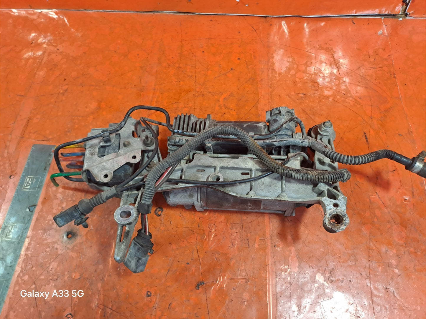 ✅AUDI Q7 S LINE 3.0 DIESEL 2007 AIR SUSPENSION COMPRESSOR PUMP 7L0616879 A295 - Image 2