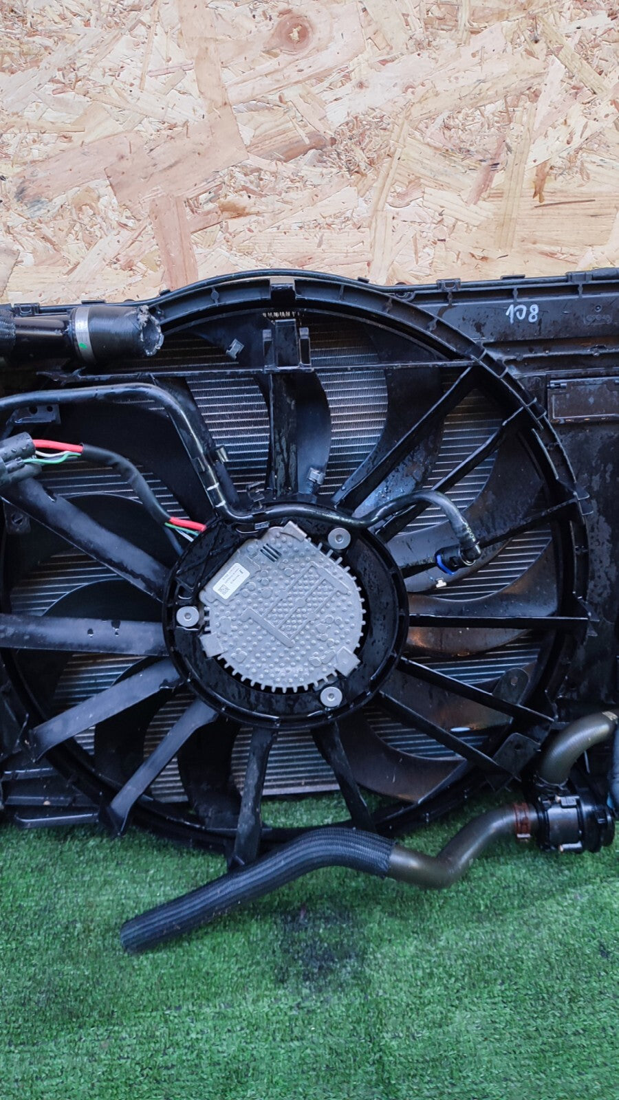 ✅RANGE ROVER EVOQUE 2.0 DIESEL 2018 RADIATOR RAD PACK SET GJ328C607AB GJ3219E839 - Image 3