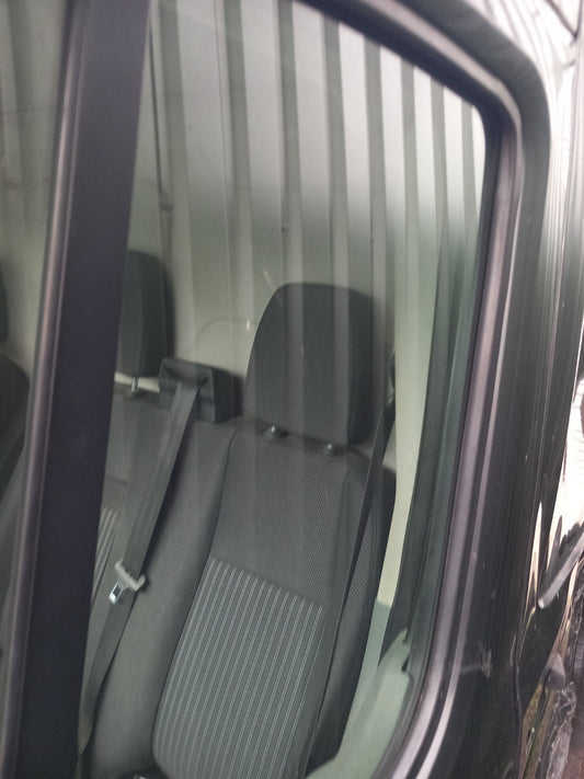 2019 Ford Transit 310 Front Left Door Window Glass BK31-V21411-A Warranty A424 - Image 2