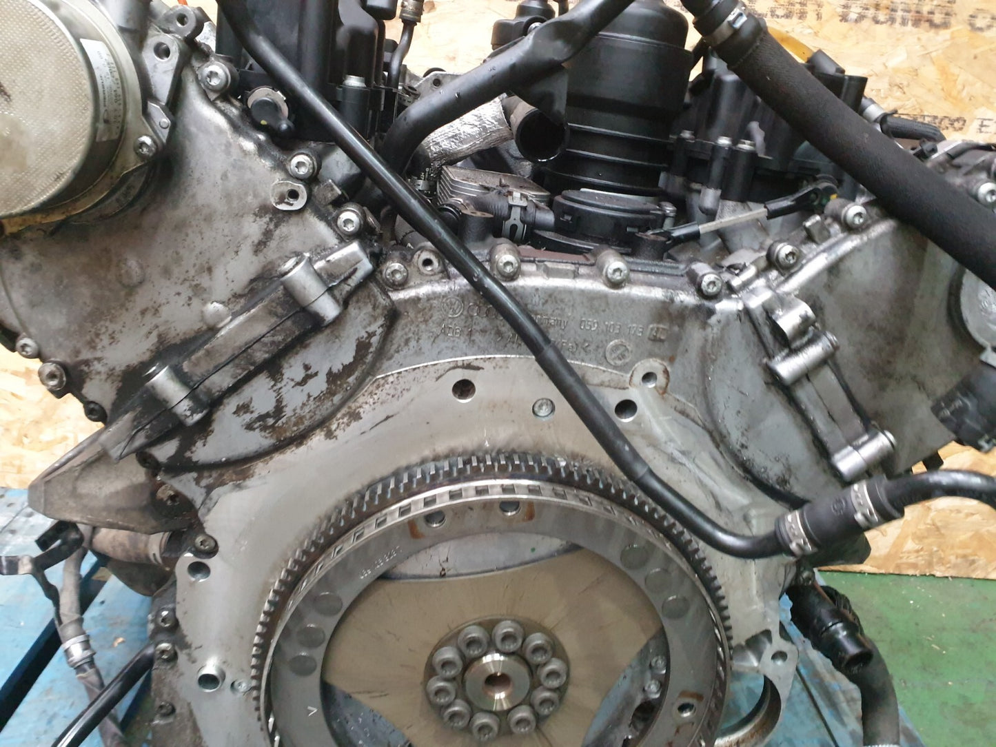 AUDI Q7 S-LINE 3.0 DIESEL 2010 ENGINE Bare CAS106730 CASA Warranty A224 - Image 3