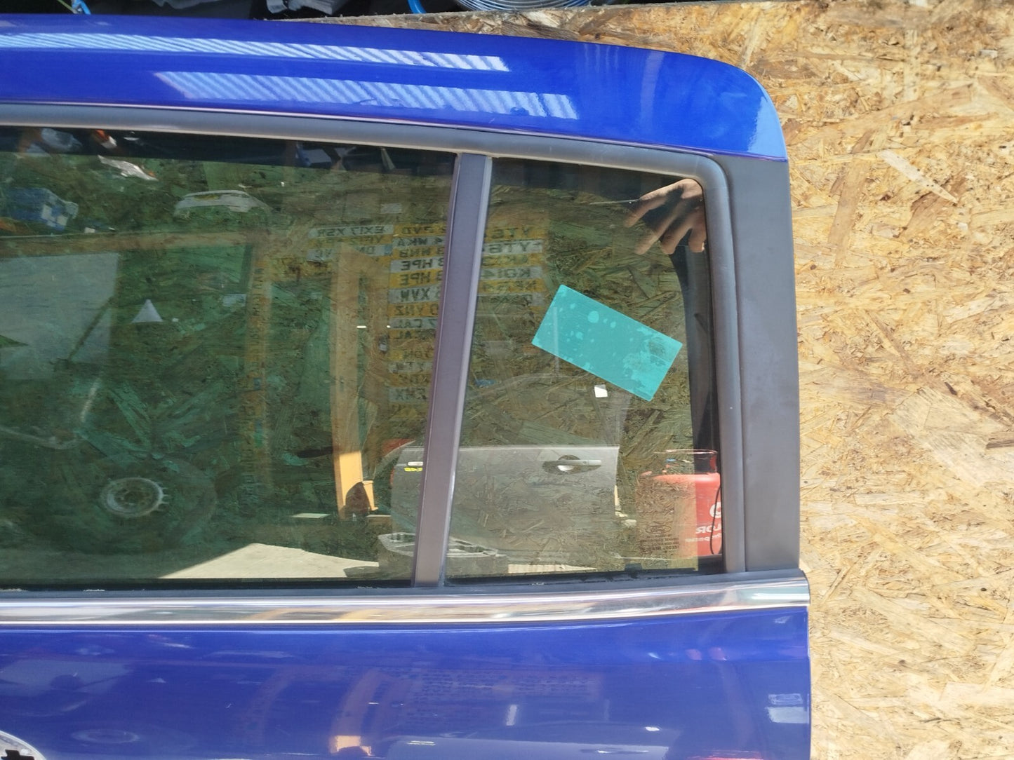 ✅FORD B-MAX TITANIUM 1.0 PETROL 2014 REAR LEFT SLIDING DOOR BLUE Warranty A285 - Image 3