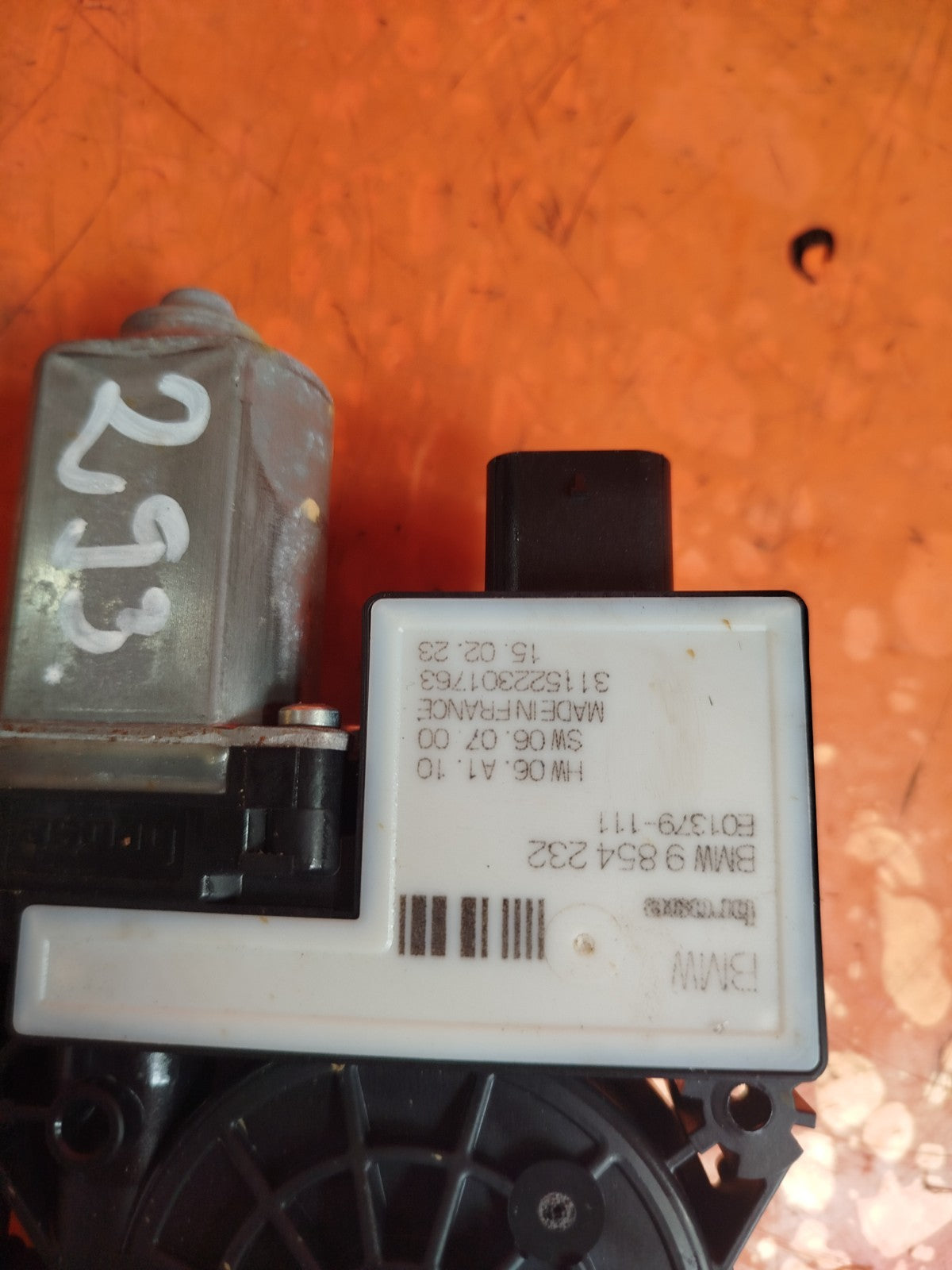 ✅2023 BMW 2 SERIES M SPORT F44 WINDOW MOTOR REAR RIGHT 9854232 + WARRANTY A293 - Image 3