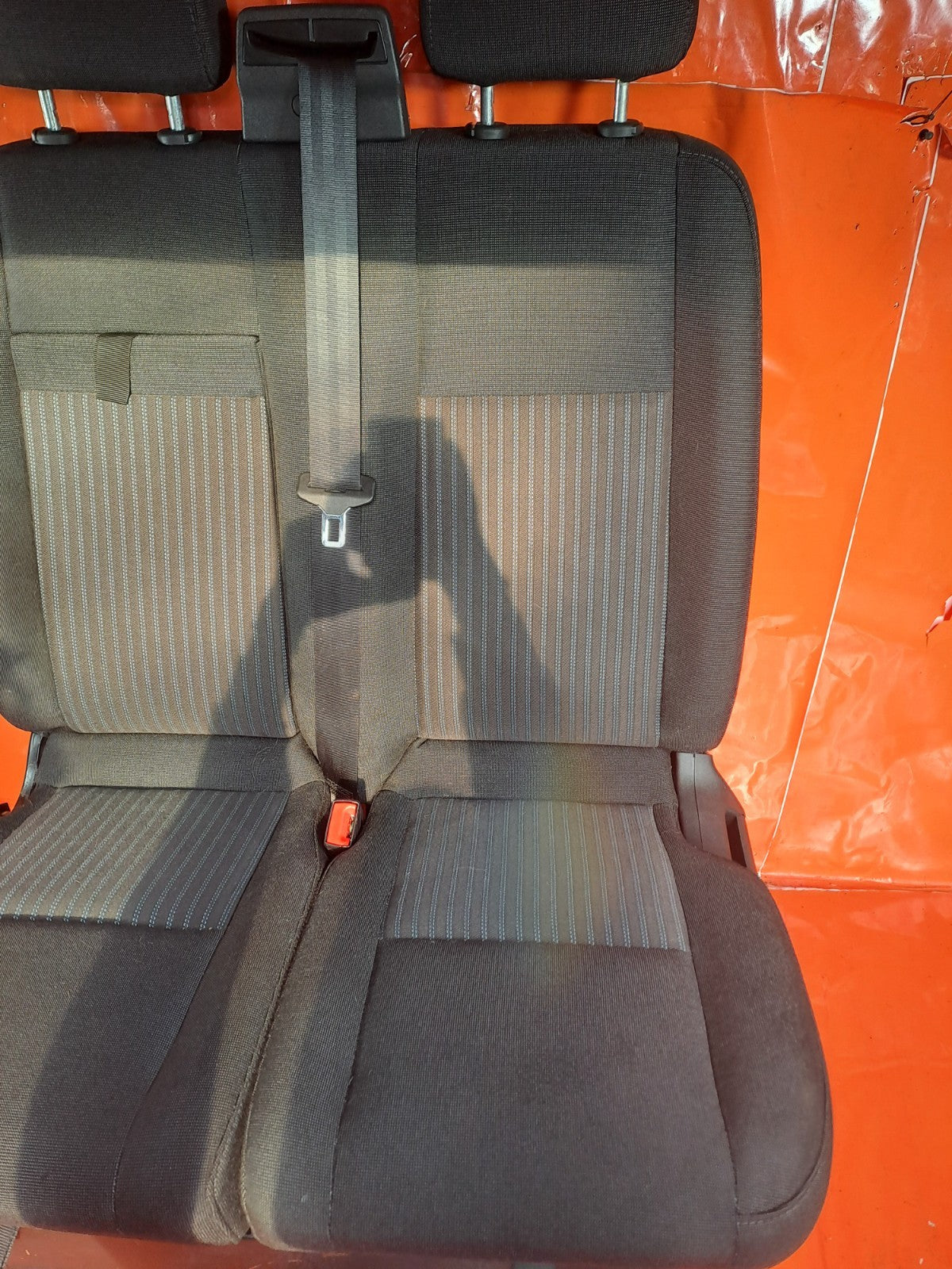 ✅2022 FORD TRANSIT CUSTOM 2.0D PASSENGER SIDE FRONT TWIN SEATS + WARRANTY A353 - Image 12