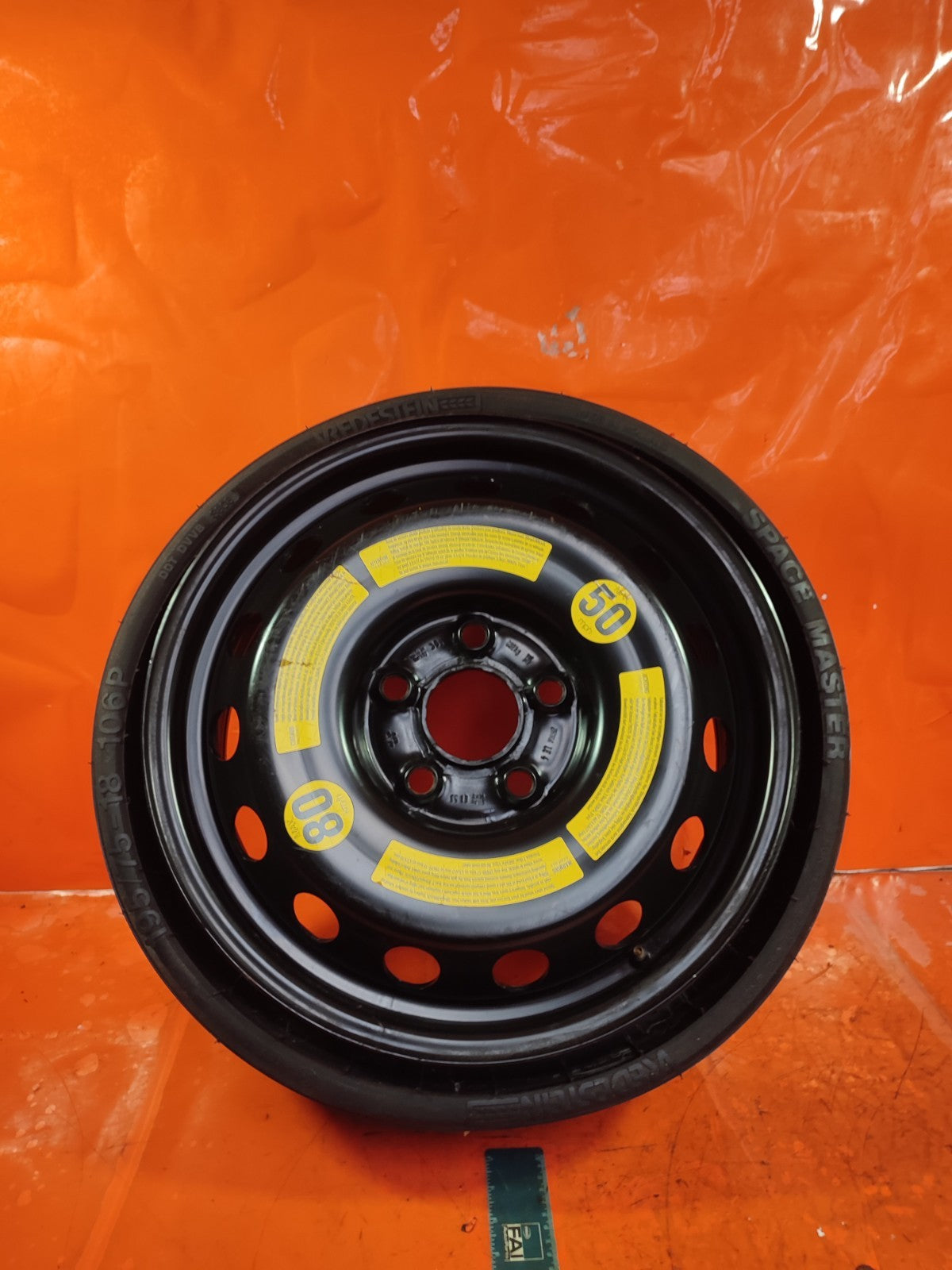 ✅AUDI Q7 S LINE 3.0 DIESEL 2007 SPARE WHEEL 195/75 R18 Warranty A295 - Image 2