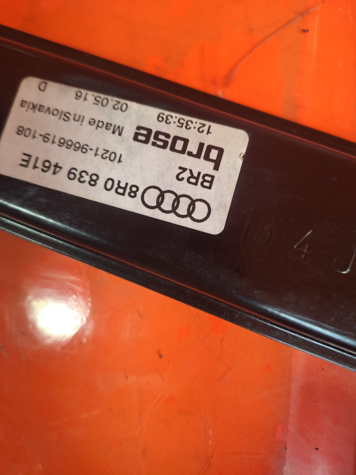 ✅Audi Q5 S Line 2012 2.0 Diesel REAR LEFT WINDOW REGULATOR 8R0839461E Warranty - Image 11