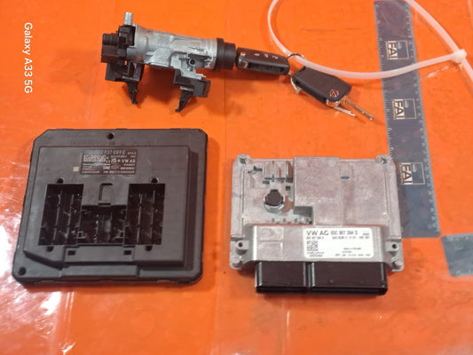 ✅VW POLO LIFE 1.0 PETROL 2024 ENGINE ECU KIT KEYS 2Q0937089E 05C907394D Warranty - Image 2