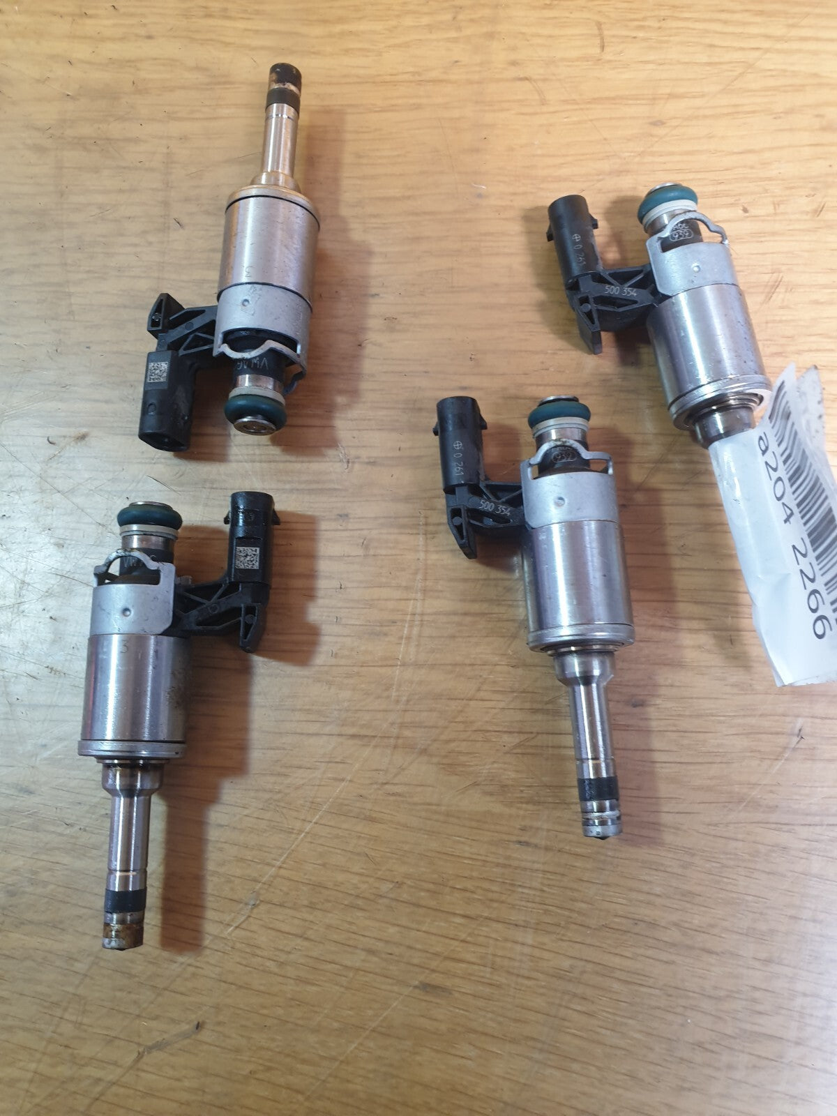 ✅AUDI A3 E-TRON 1.4 PETROL 2015 FUEL INJECTORS CUKB 04E133036A Warranty A204 - Image 1