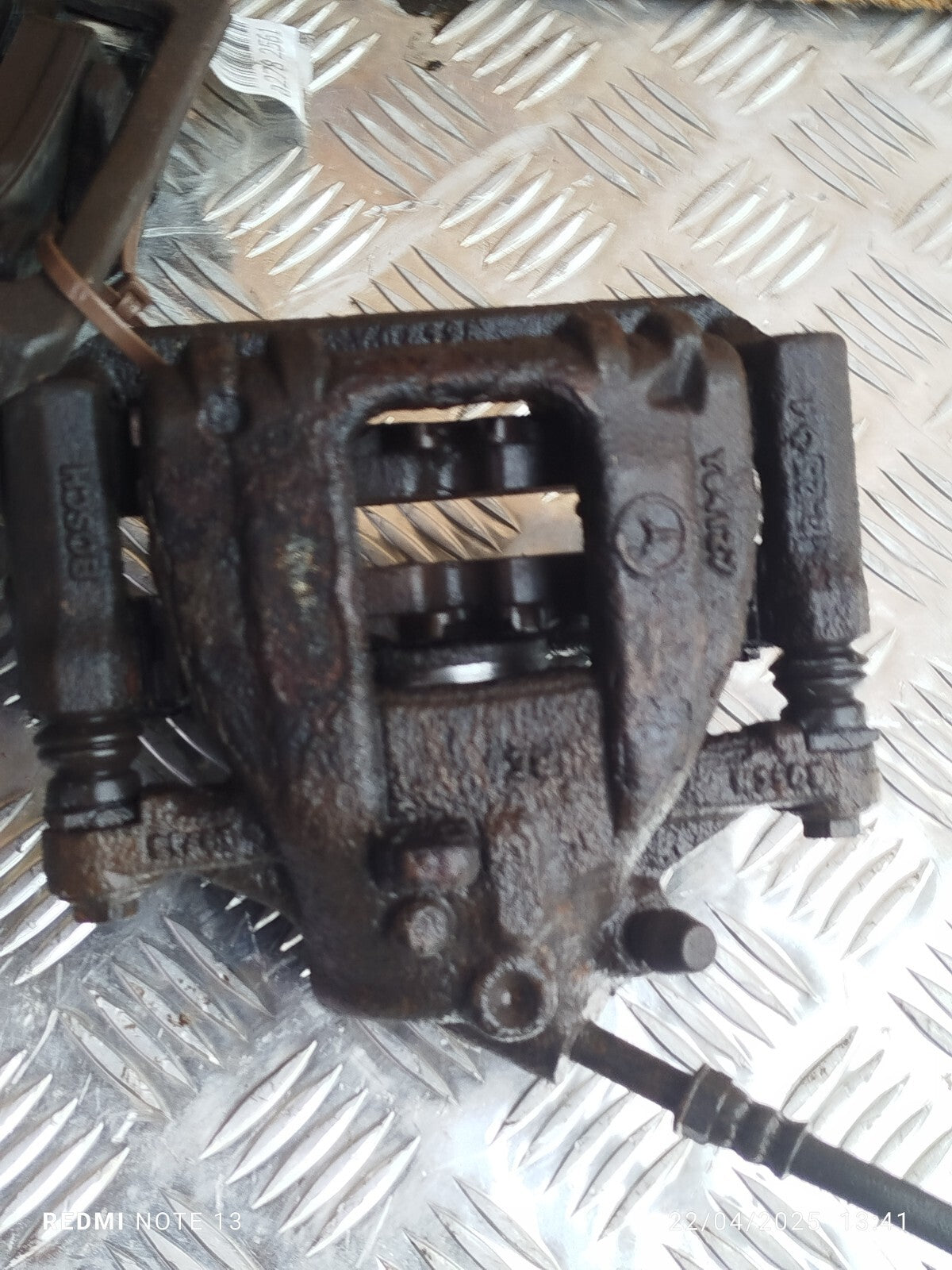 ✅VW CRAFTER CR35 2.0 DIESEL 2015 REAR RIGHT & LEFT BRAKE CALIPERS Y04127 A278 - Image 11