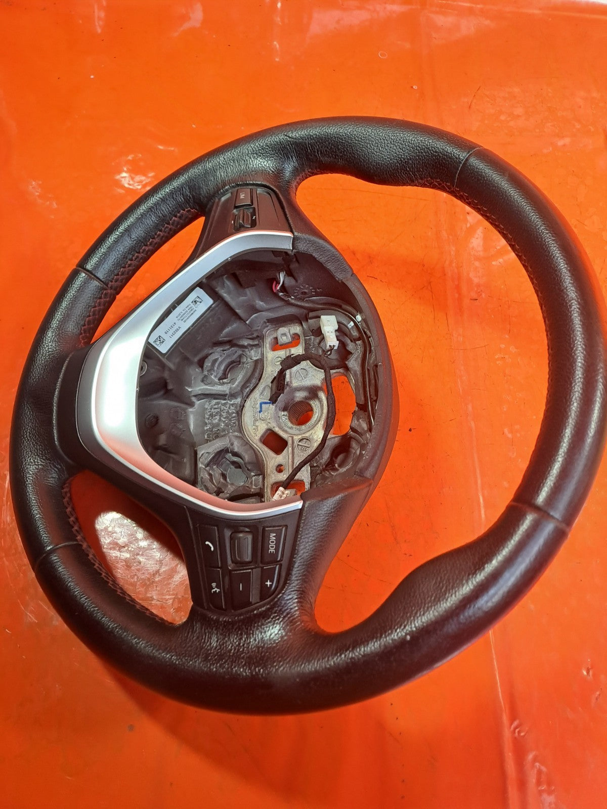 ✅BMW F22 218D SPORT 2.0 DIESEL 2015 MULTIFUNCTION LEATHER STEERING WHEEL A361 - Image 12