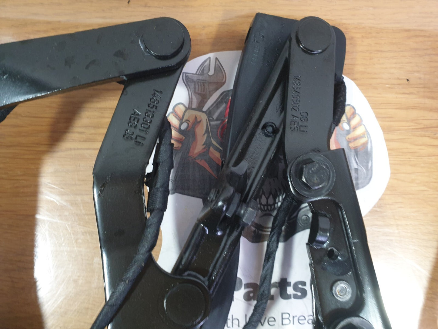 AUDI A5 CABRIO S LINE 2.0 DIESEL 2012 CONVERTIBLE TOP HINGES ASSEMBLY PAIR A218 - Image 11