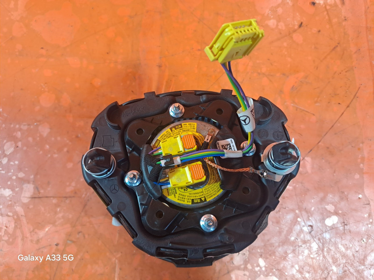 ✅2012 MERCEDES B CLASS W246 STEERING WHEEL ABAG 2188603402 + WARRANTY A299 - Image 7
