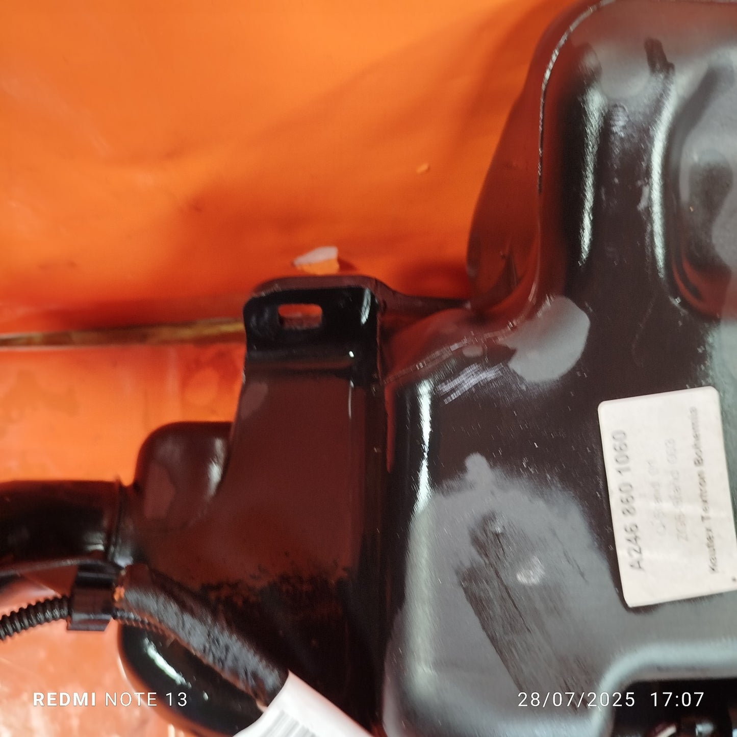 ✅MERCEDES B180 W246 1.8 DIESEL 2012 WINDSCREEN WASHER BOTTLE TANK RESERVOIR A299 - Image 9