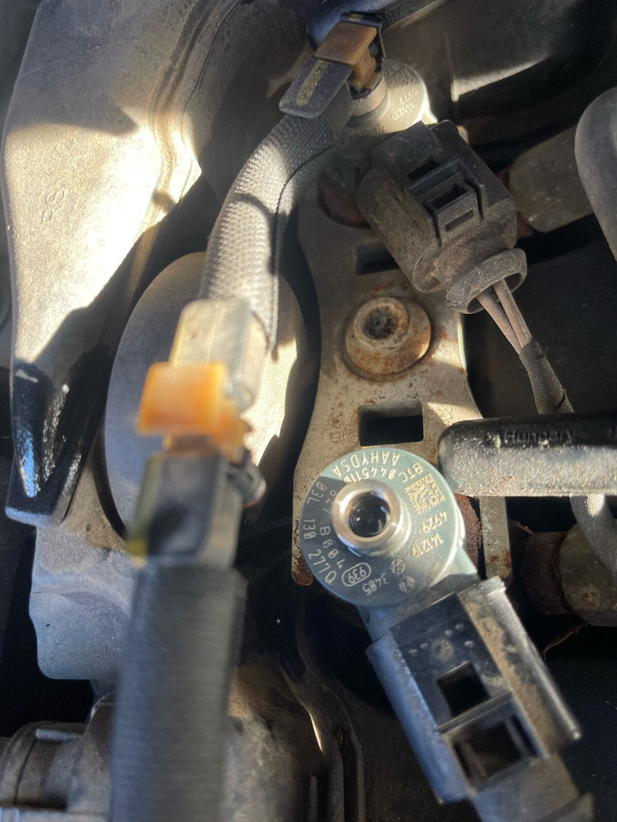 ✅VW CRAFTER CR35 2.0 DIESEL 2015 FUEL INJECTOR 1x 03L130277Q 0445110647 Warranty - Image 3