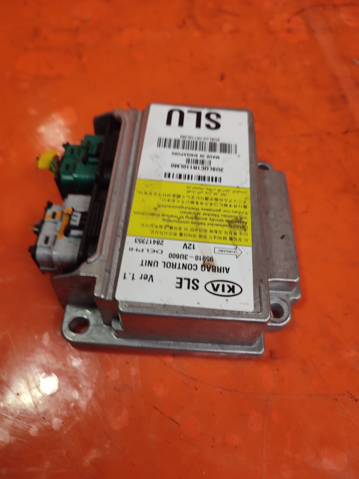 ✅KIA SPORTAGE MK3 1.7 DIESEL 2014 AIRBAG ECU CONTROL MODULE 95910-3U600 Warranty - Image 5