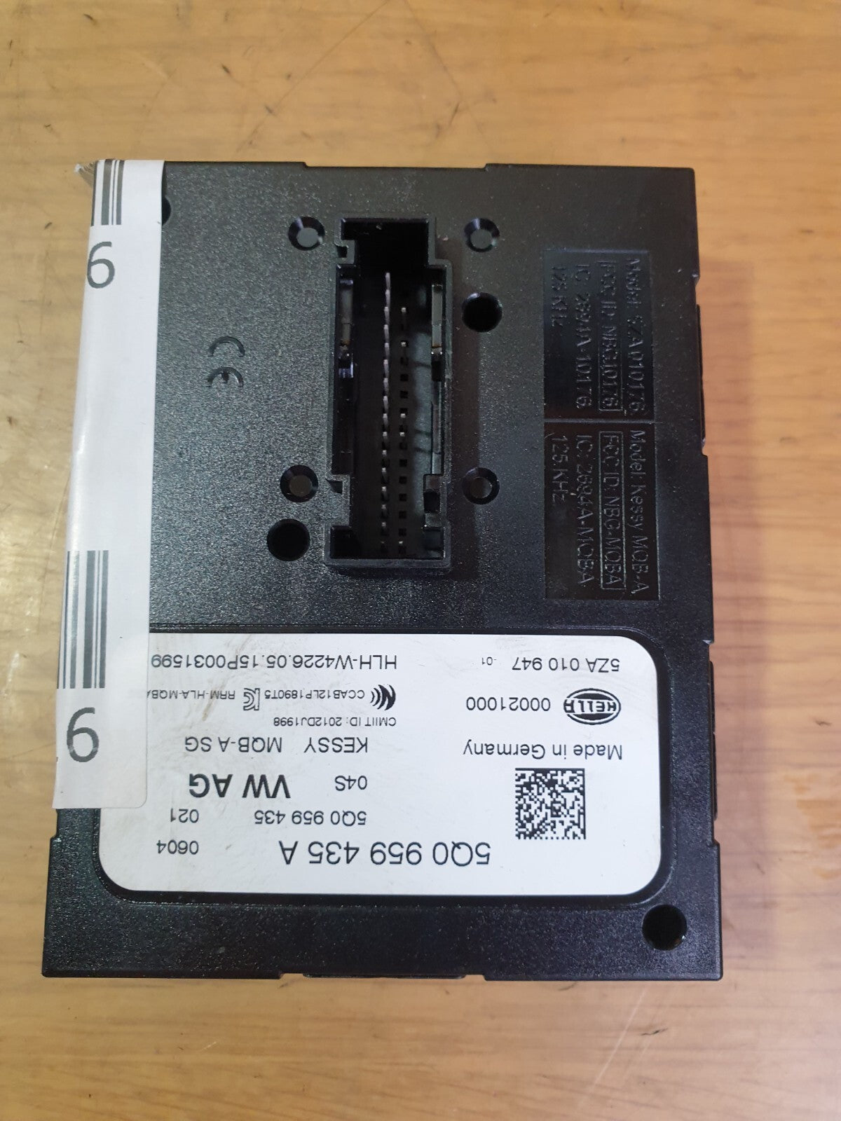 ✅AUDI A3 E-TRON 1.4 PETROL 2015 KEYLESS ENTRY CONTROL MODULE UNIT 5Q0959435A - Image 1