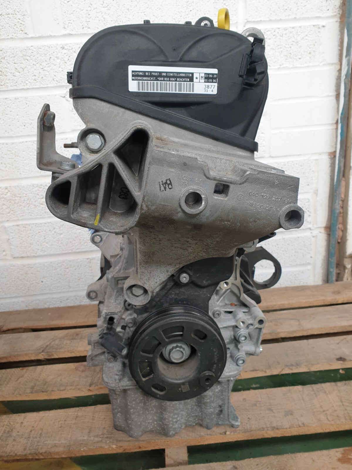 VW/AUDI/SEAT 2020 SKODA KAROQ 1.0 TSI PETROL ENGINE BARE DKR A045 WARRANTY - Image 12