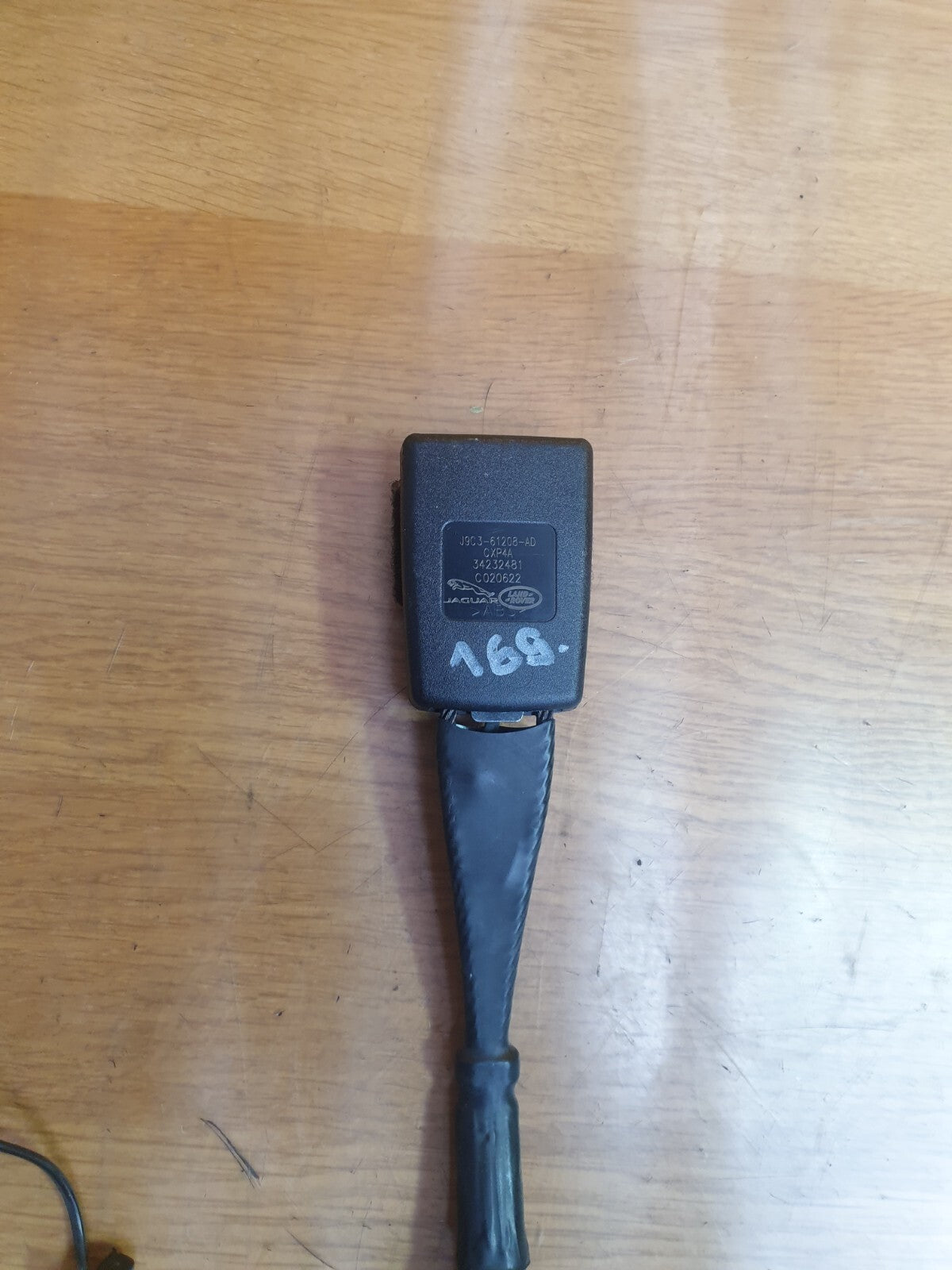 ✅2022 RANGE ROVER EVOQUE L551 FRONT SEAT BELT BUCKLE J9C361208AD + WARRANTY A169 - Image 5