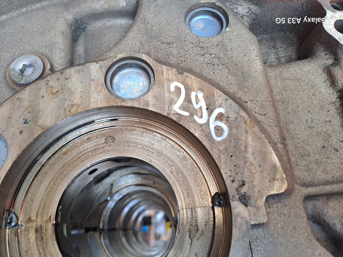 ✅FORD GALAXY ZETEC 2.0 DIESEL 2017 ENGINE BLOCK BARE T7CJ A296 - Image 5