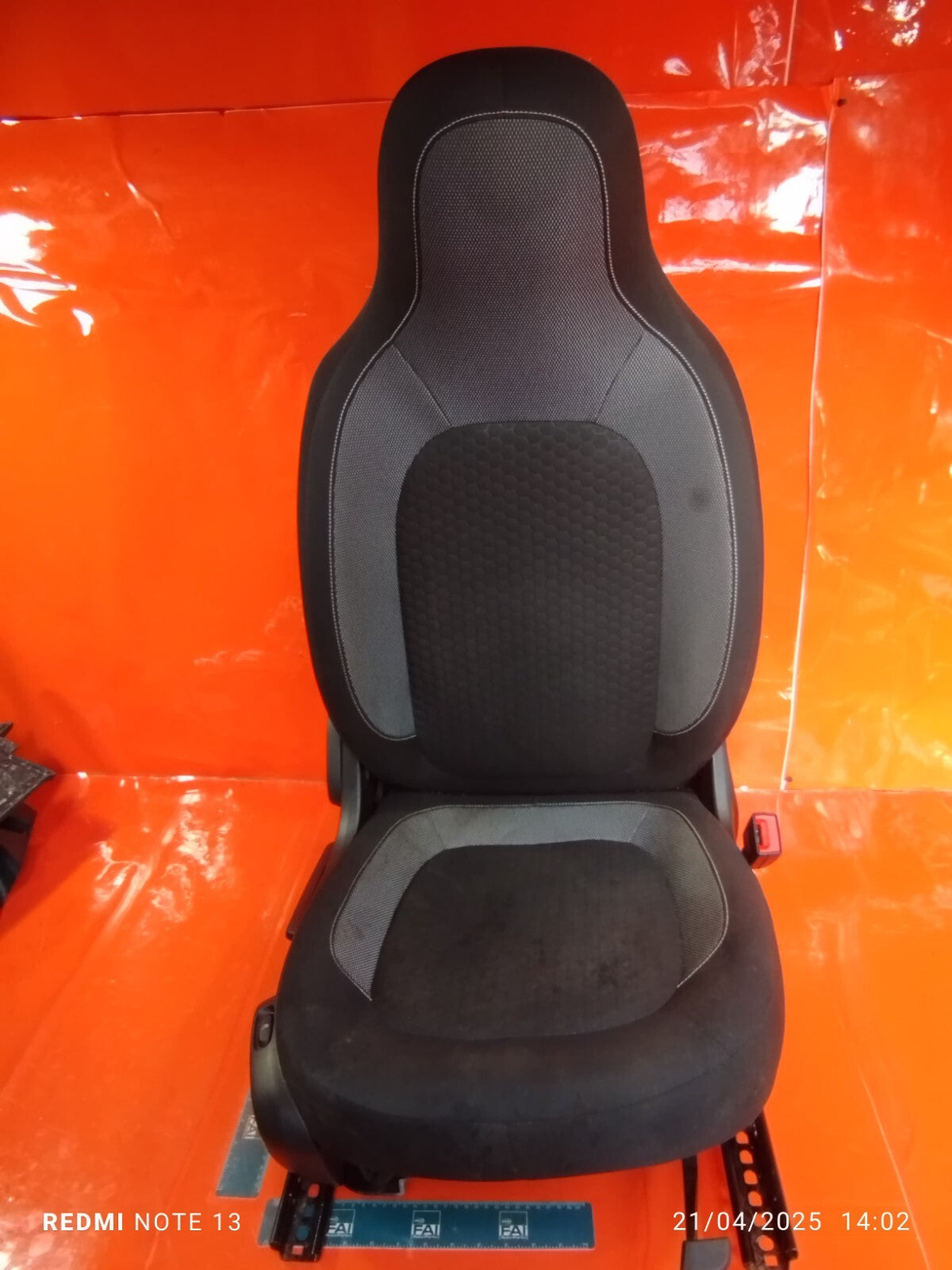 ✅SMART EQ FORFOUR 2020 FRONT RIGHT DRIVER SEAT Warranty A263 - Image 1