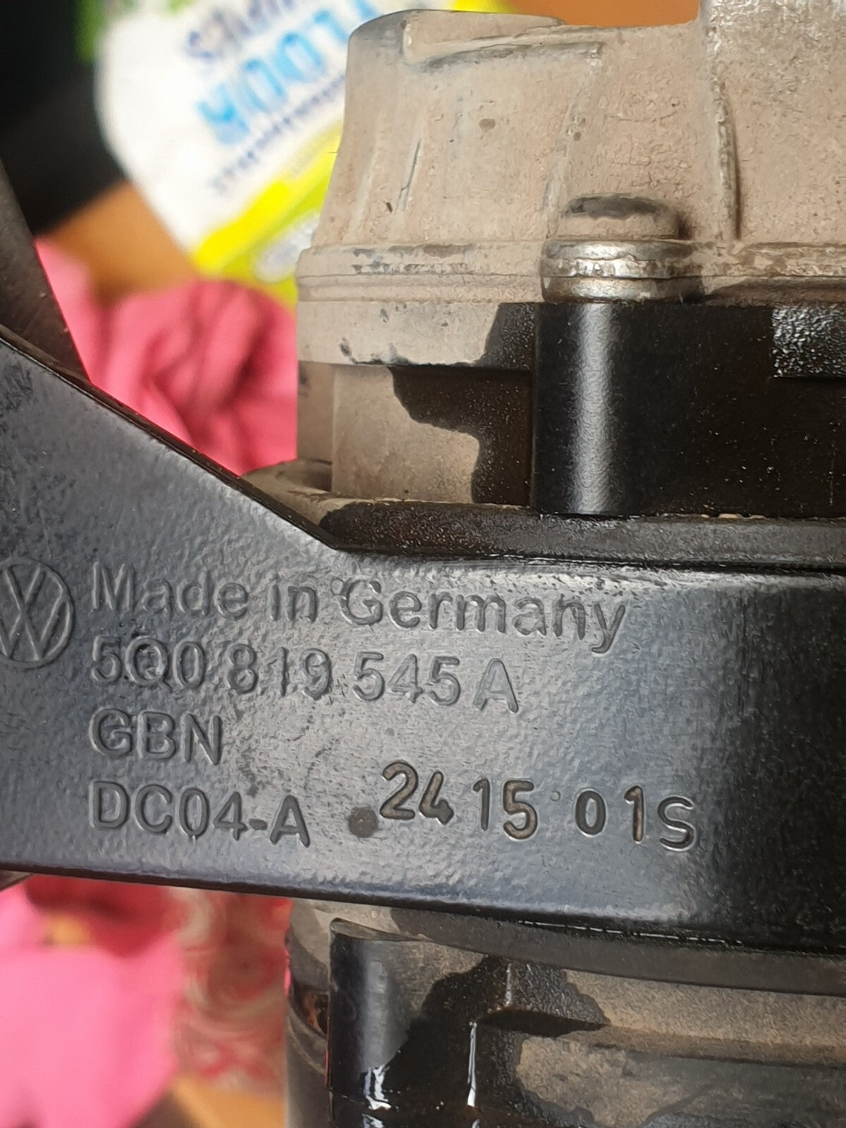 ✅AUDI A3 E-TRON 1.4 PETROL 2015 AUXILIARY WATER PUMP 5Q0819545A Warranty A204 - Image 8