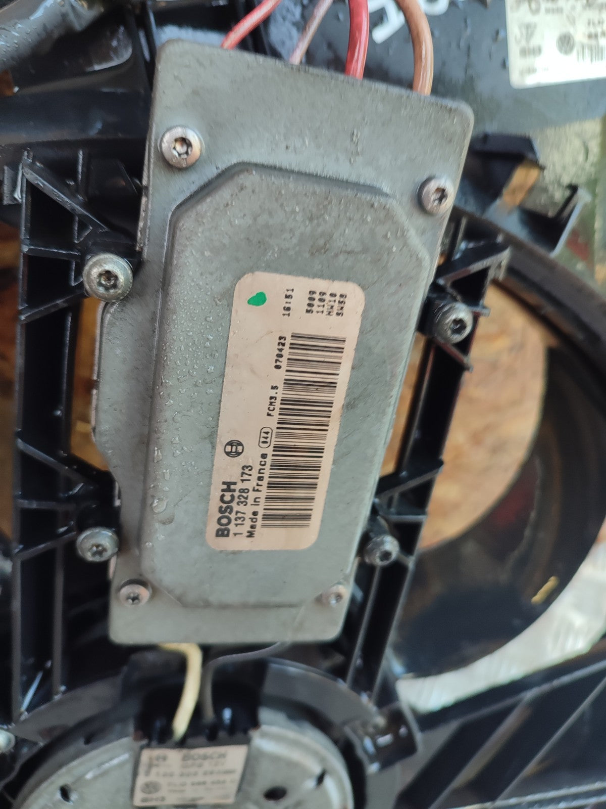 ✅2007 AUDI Q7 4L RADIATOR COOLING FAN 7L0121203F + WARRANTY A295 - Image 2