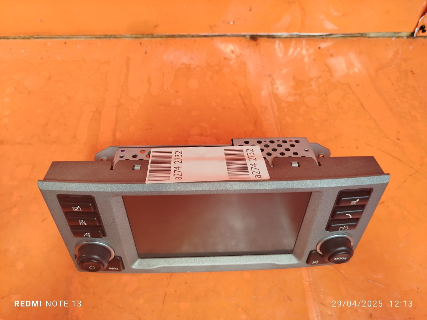 ✅Land Rover Range Rover Vogue L322 2005 4.4 Petrol Sat Nav Screen 462200-5396 - Image 3