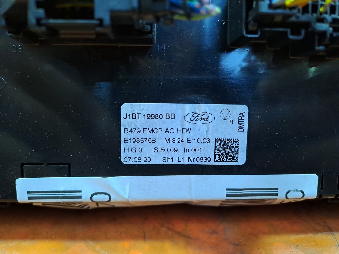 ✅2020 FORD FIESTA ACTIVE 1.0P HEATER A/C CONTROLER SWITCH PANEL J1BT19980BB A247 - Image 11