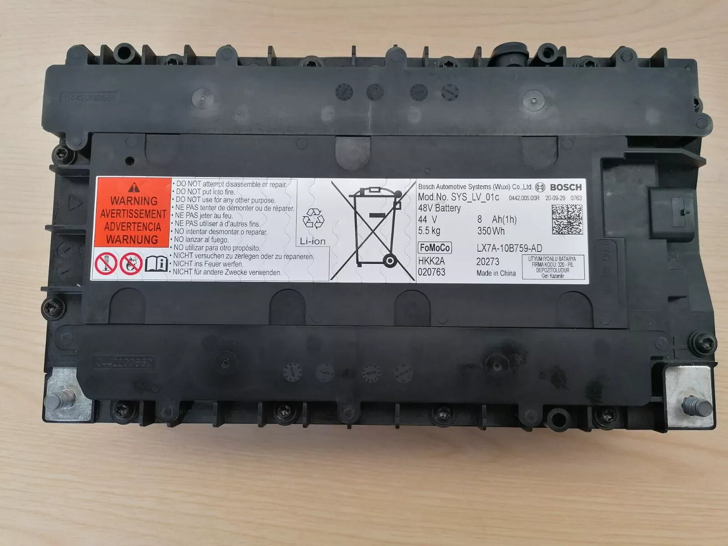 ✅2021 FORD FIESTA MK8 ST BATTERY LX7A10B759AD Warranty A017 - Image 1