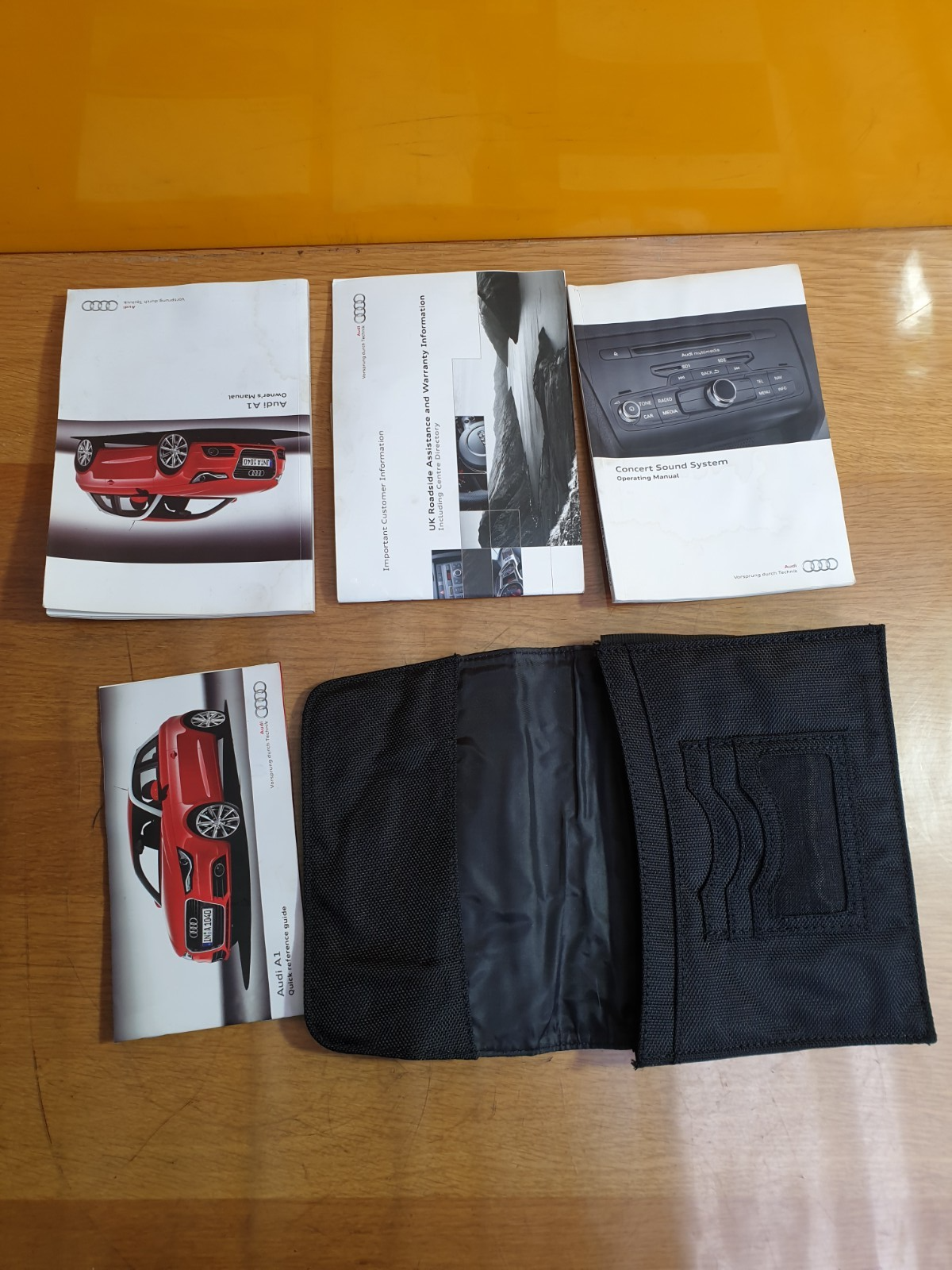 ✅2011 AUDI A1 SPORT 1.4P OWNERS MANUAL HANDBOOK Warranty A139 - Image 2