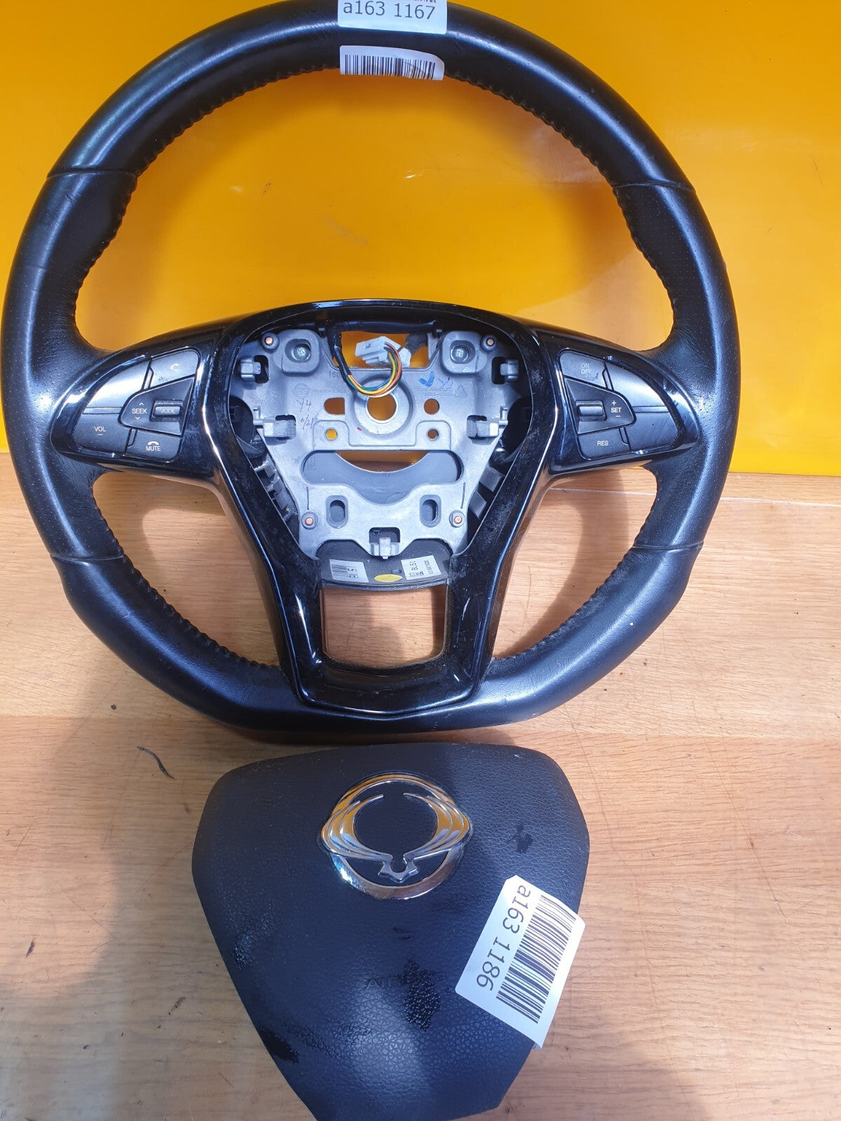 ✅2016 SSANGYONG TIVOLI XLV 1.6XDi STEERING WHEEL 89160-35010 + WARRANTY A163 - Image 9
