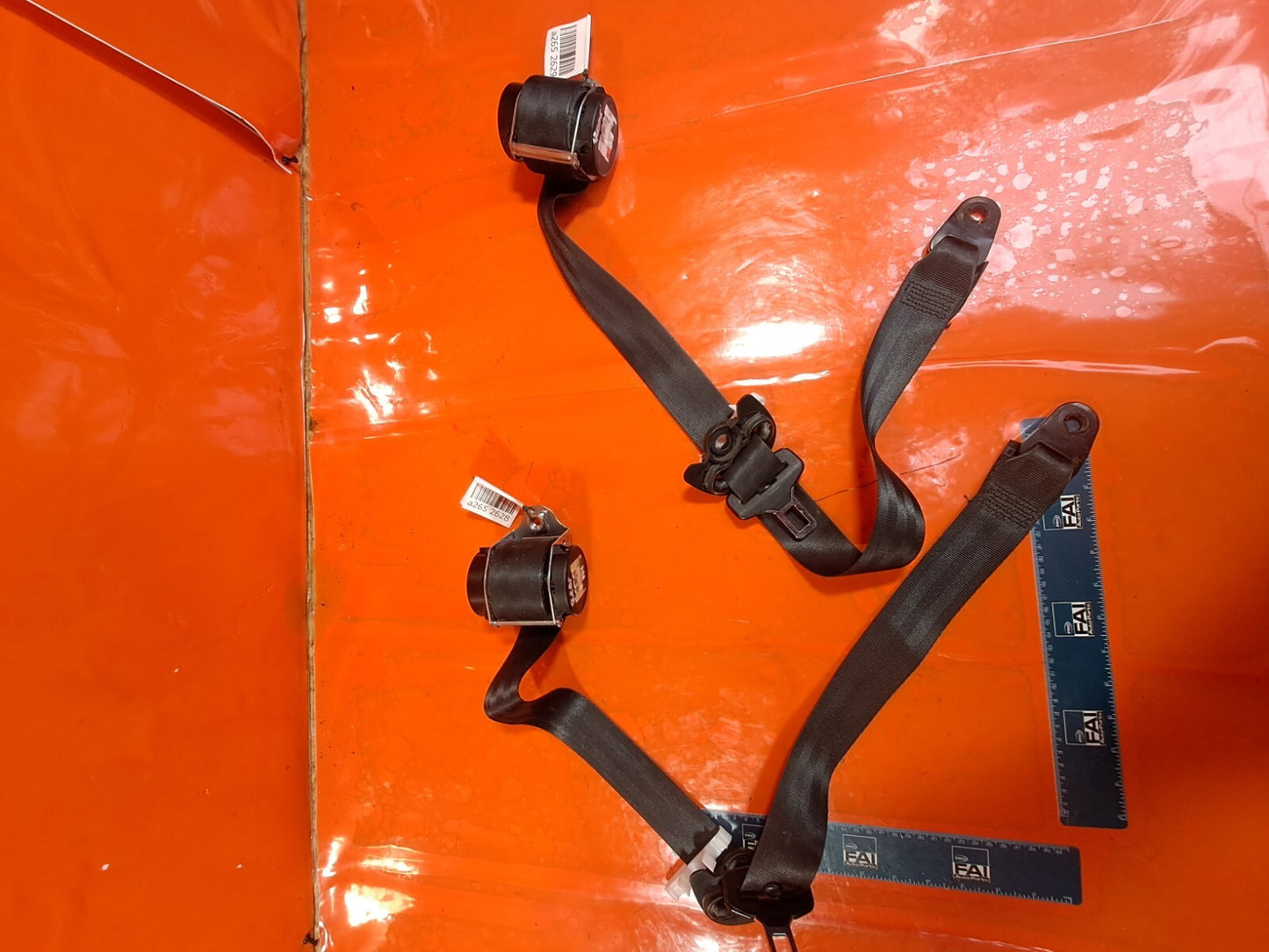 ✅2010 LAND ROVER DISCOVERY 4 L319 REAR SEAT BELTS PAIR + WARRANTY A265 - Image 6
