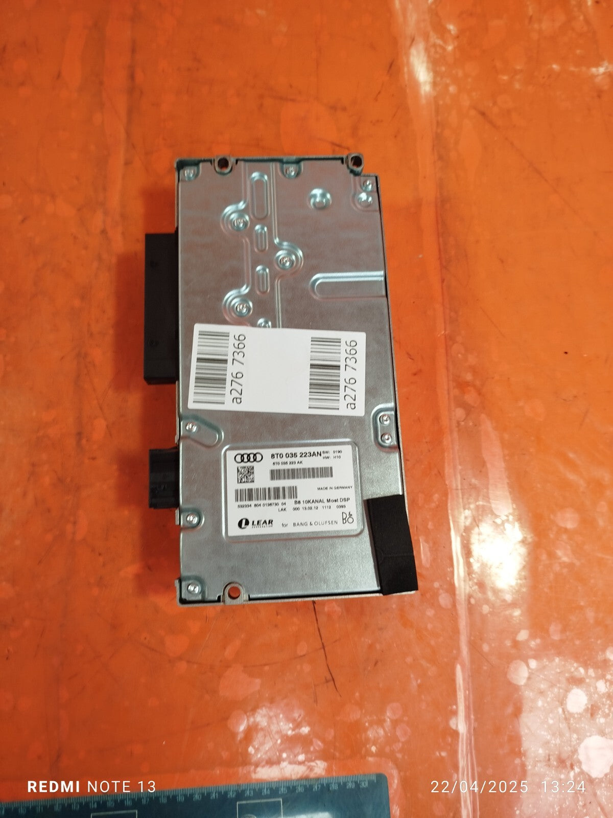 ✅AUDI Q5 S LINE 2.0 PETROL 2012 STEREO RADIO AUDIO AMPLIFIER UNIT 8T0035223AN - Image 11