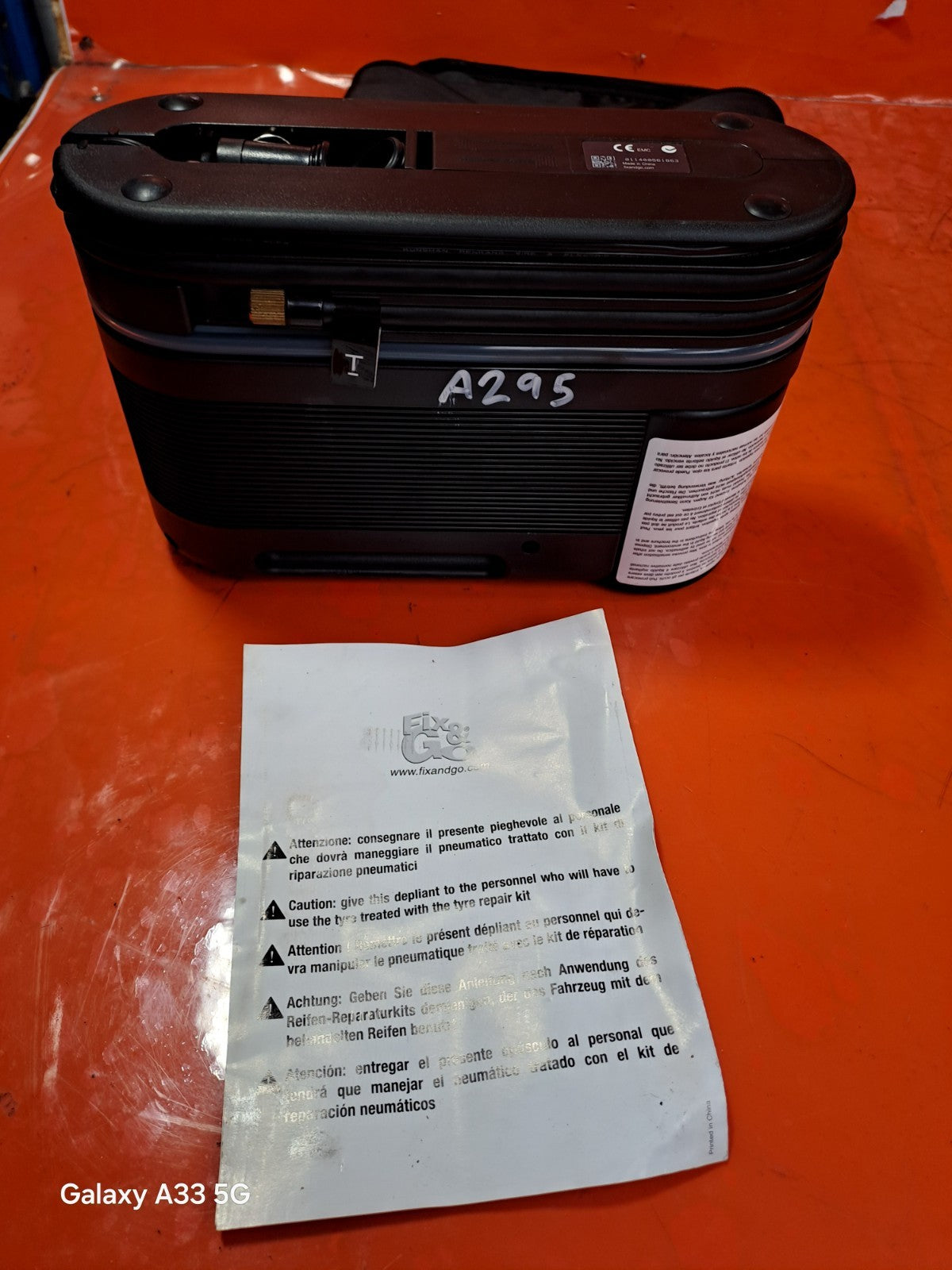 ✅AUDI Q7 S LINE 3.0 DIESEL 2007 TYRE COMPRESSOR Warranty A295 - Image 3