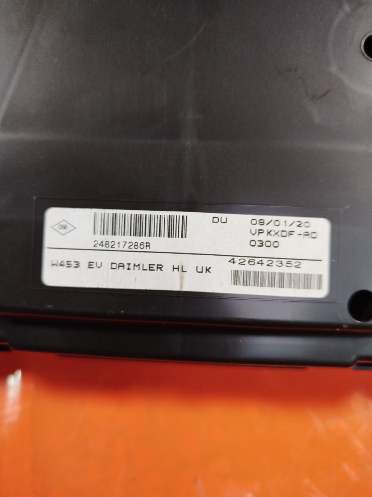 ✅SMART EQ FORFOUR 2020 SPEEDOMETER INSTRUMENT CLUSTER 248217286R Warranty A263 - Image 7