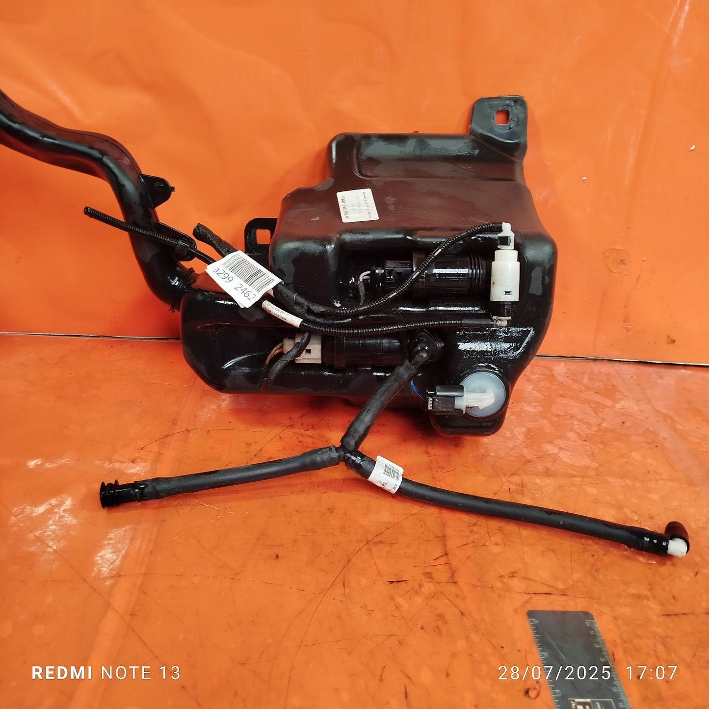 ✅MERCEDES B180 W246 1.8 DIESEL 2012 WINDSCREEN WASHER BOTTLE TANK RESERVOIR A299 - Image 6