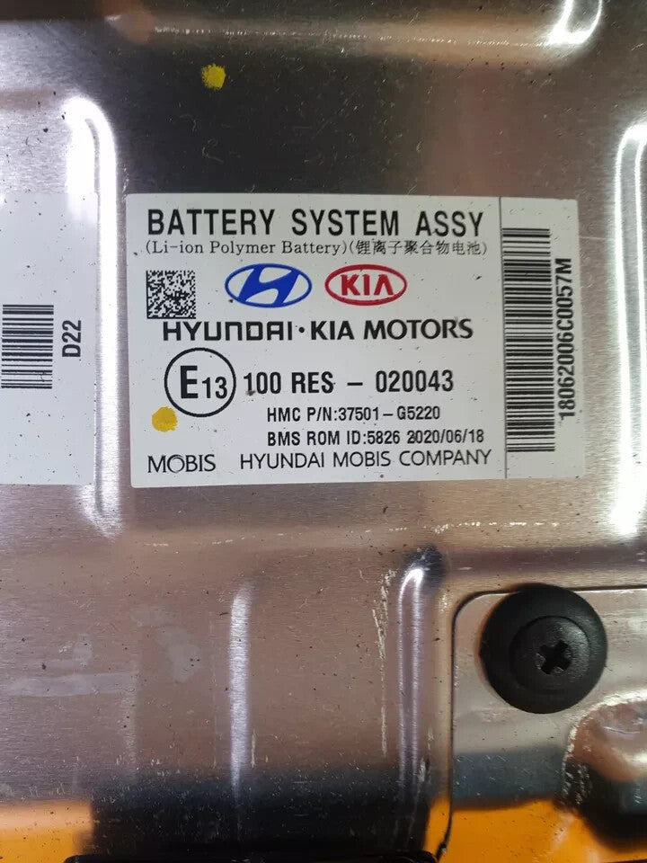 ✅KIA NIRO 2 S-A 1.6 PETROL 2020 BATTERY 37501-G5220 Warranty A194 - Image 6