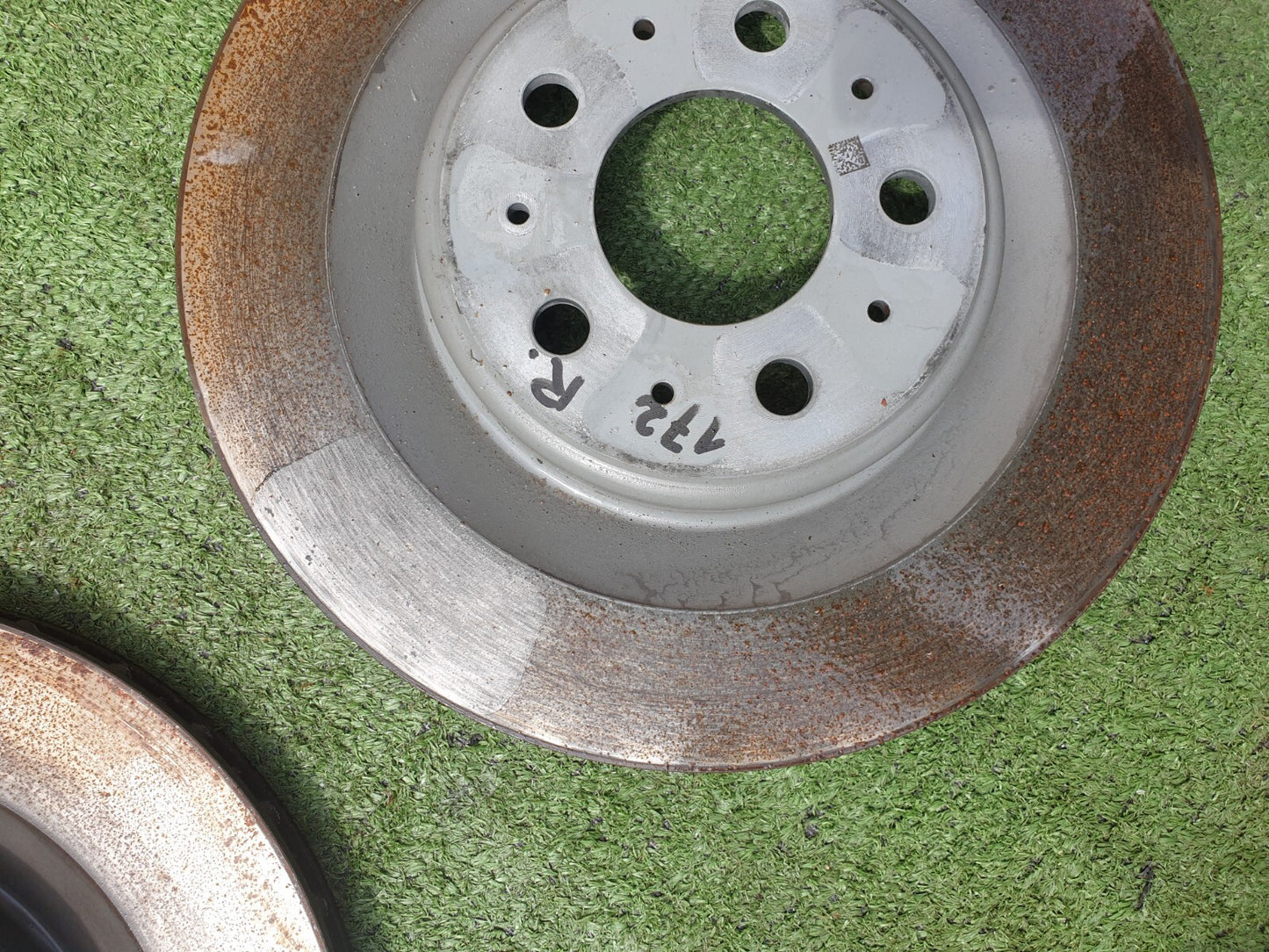 ✅2022 TESLA MODEL Y REAR LEFT & RIGHT BRAKE DISK PAIR + WARRANTY A172 - Image 4