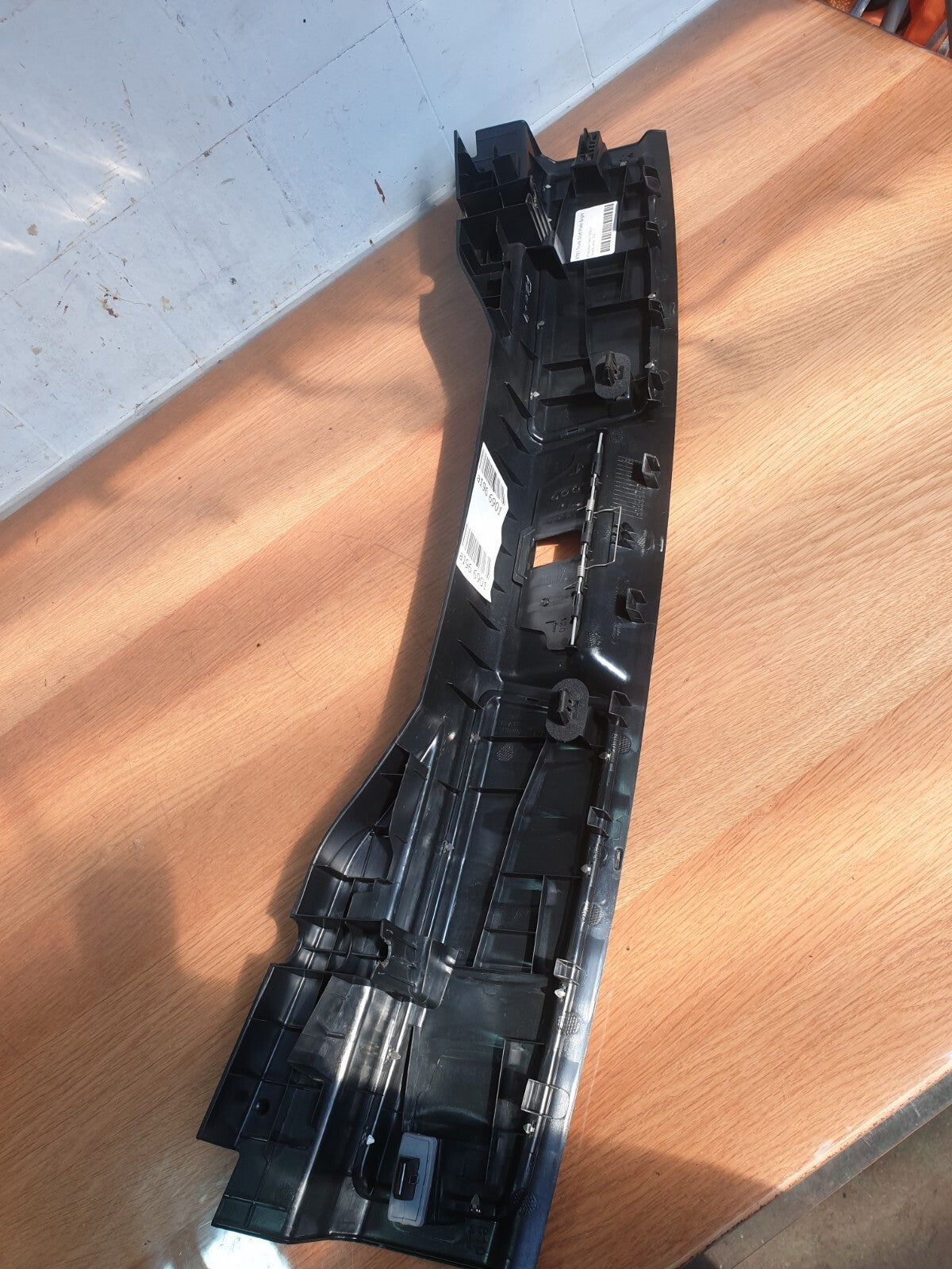 2017 JAGUAR F-PACE X761 3.0P REAR TRUNK SILL SCUFF PLATE TRIM HK83406A64AD A196 - Image 6