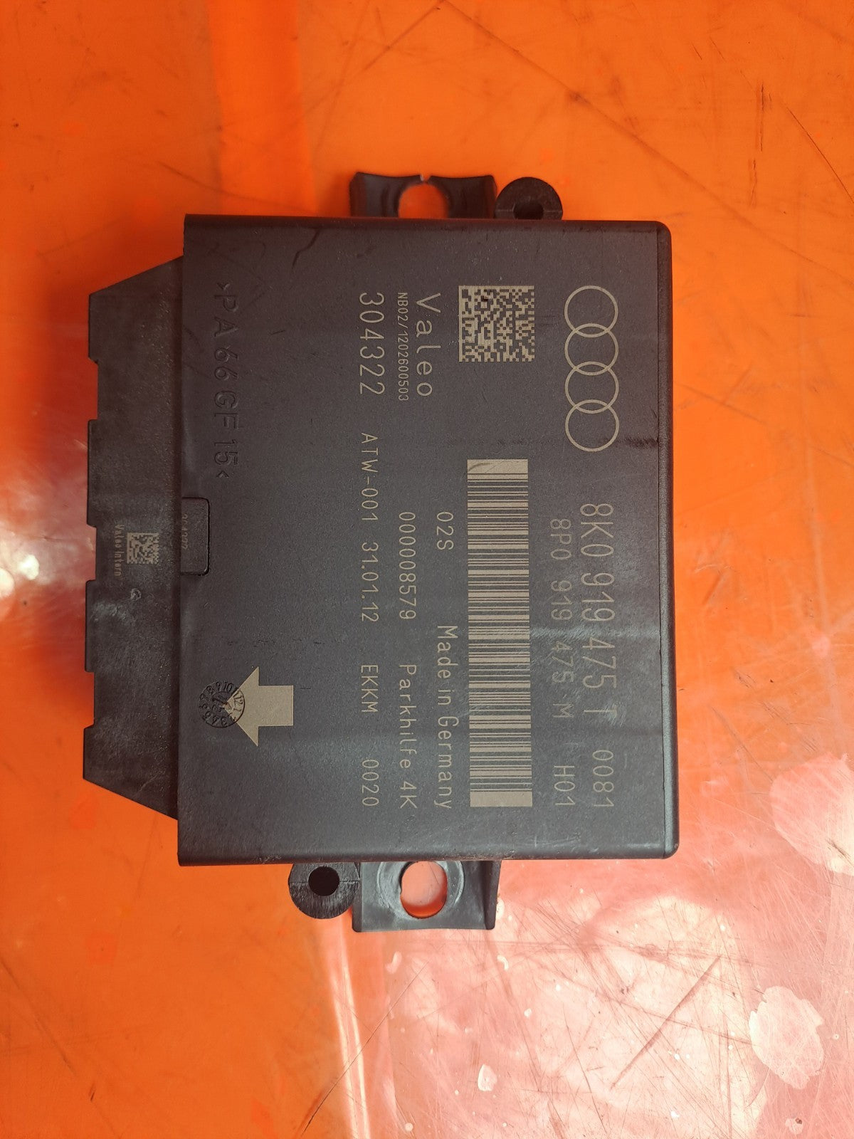 ✅Audi Q5 S Line 2012 2.0 Diesel PARKING DISTANCE CONTROL MODULE 8K0919475T A291 - Image 2