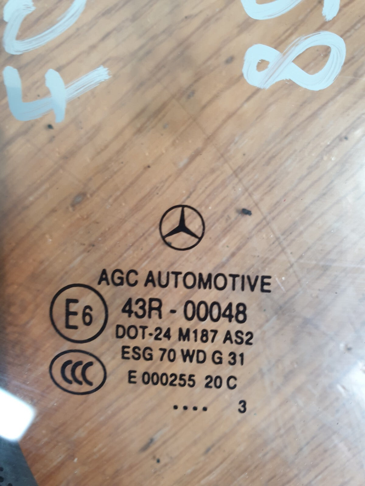 ✅2013 MERCEDES A CLASS W176 1.5D REAR RIGHT DOOR QUARTER GLASS 43R-00048 A107 - Image 11