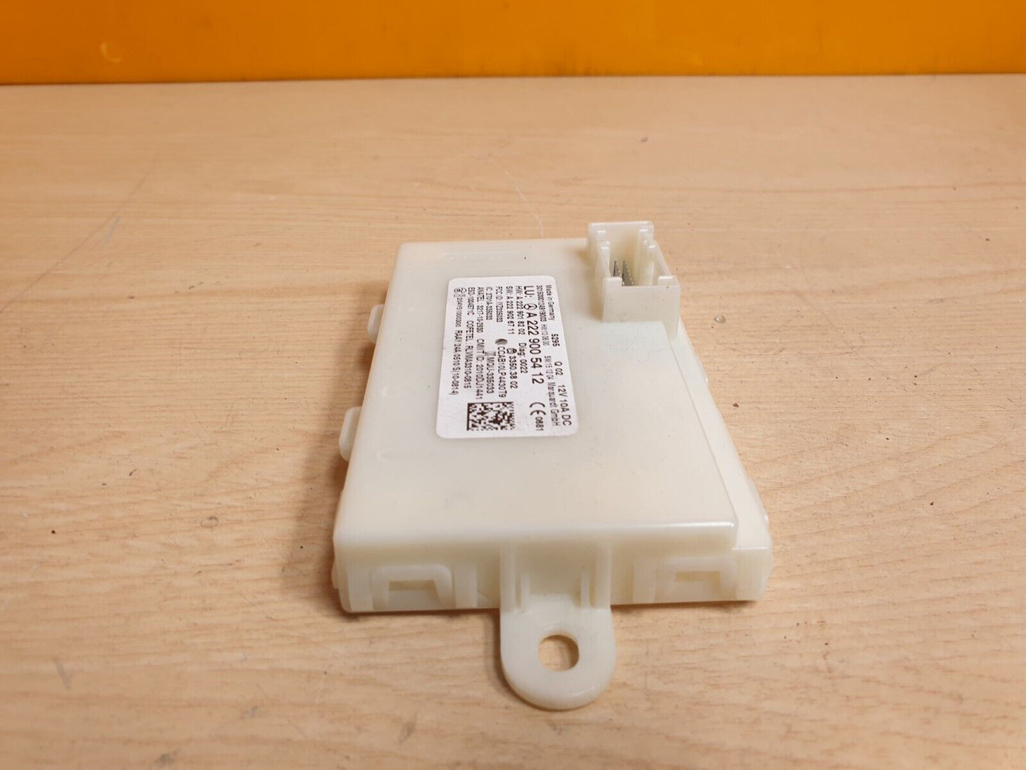 2015 MERCEDES C200 W205 2.0 PETROL ENTRY CONTROL MODULE A2229005412 A048