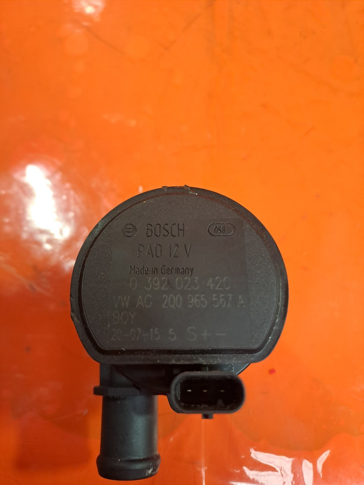 ✅VW GOLF MK8 2.0 DIESEL 2020 AUXILIARY WATER PUMP 2Q0965567A 0392023420 Warranty - Image 10