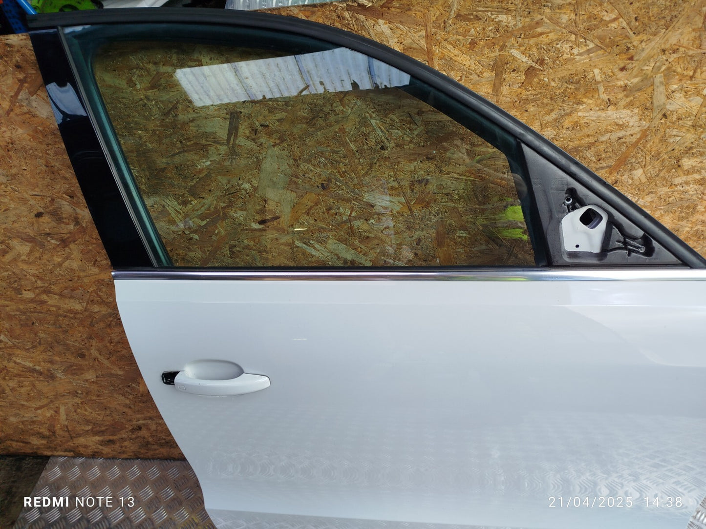 ✅2012 AUDI Q5 8R S LINE FRONT RIGHT DOOR WHITE S9R + WARRANTY A276 - Image 9